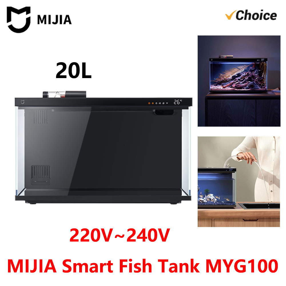 Xiaomi Aquarium Fish Tank - Akuarium Pintar MIJIA BARU, Bekerja Dengan