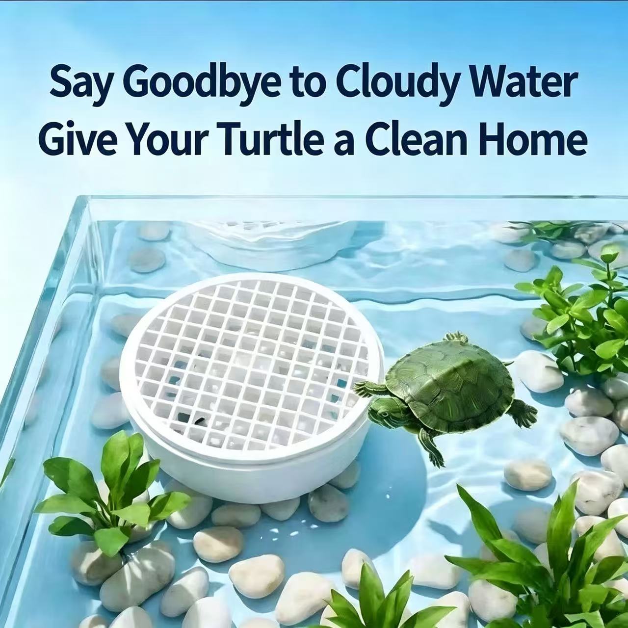 Aquarium Fish Keeping - Penangkap Kotoran Kura-kura yang Dapat Dilepas,