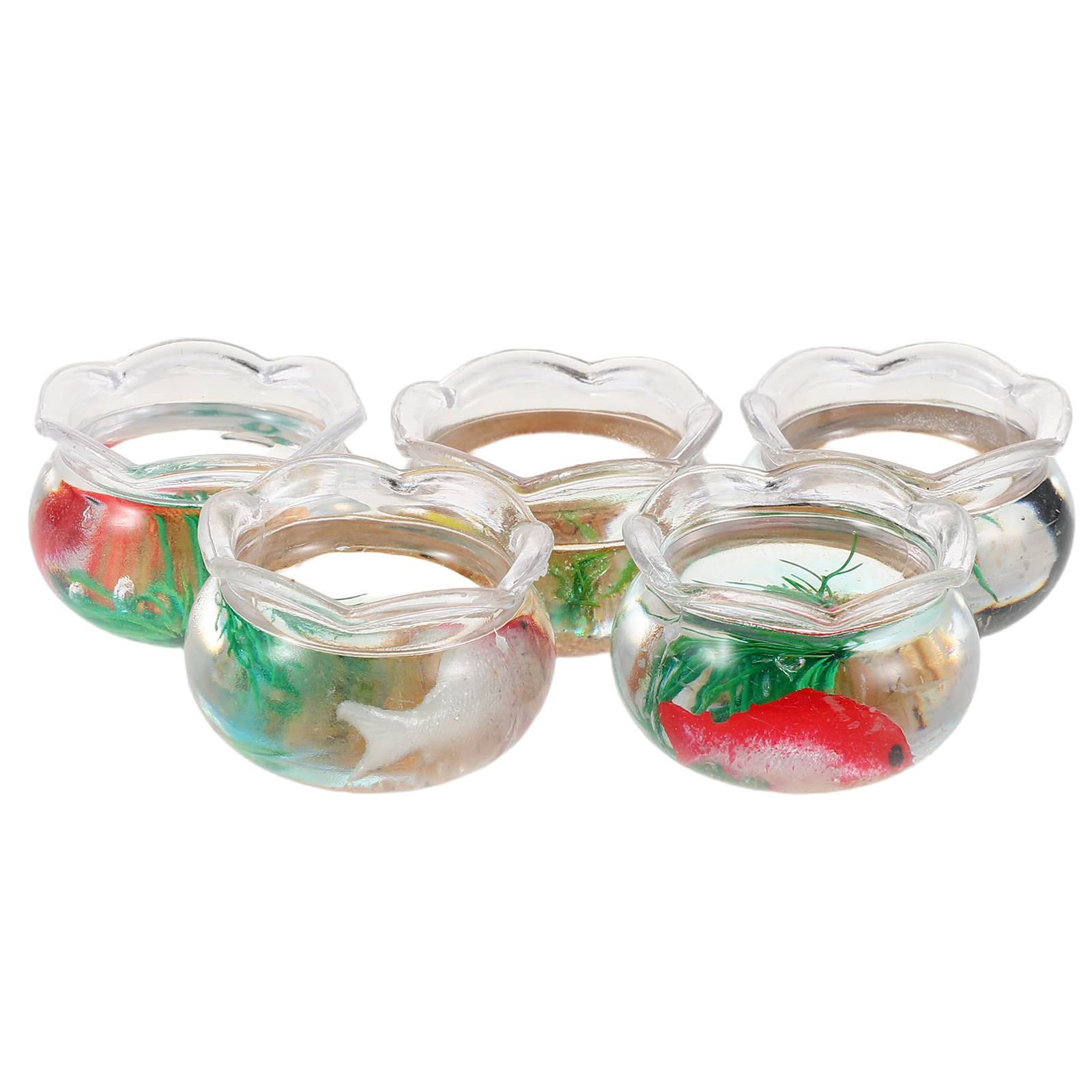 Aquarium Plants - 5 Buah Akuarium Ikan Mini, Taman