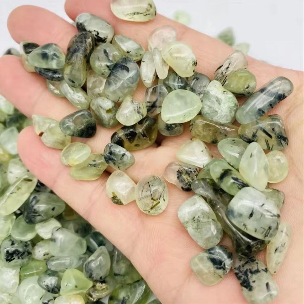 Fish Tank Gravel - Batu Alam Chiltonite Kerikil Hijau Prehnite