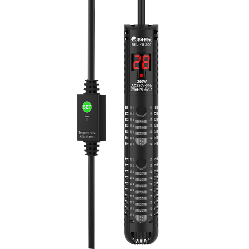 Fish Tank Heater - Pemanas Akuarium Tangki Ikan Layar LCD