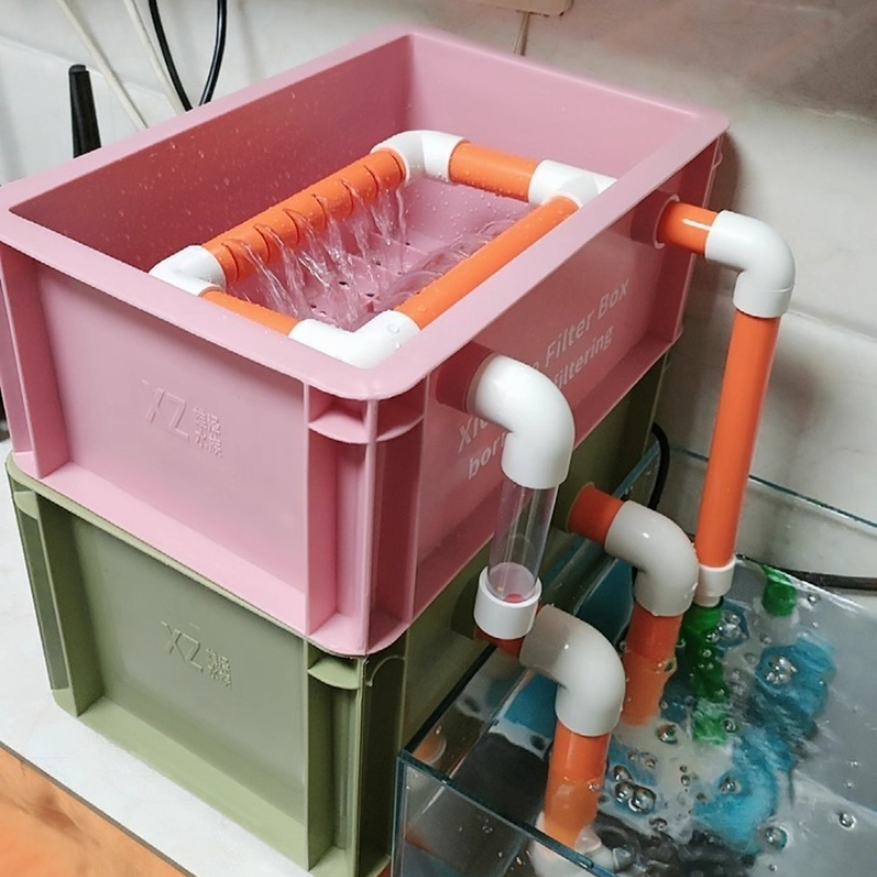 Filter Akuarium Kotak Turnover - Fish Tank Filter ulasan dan harga