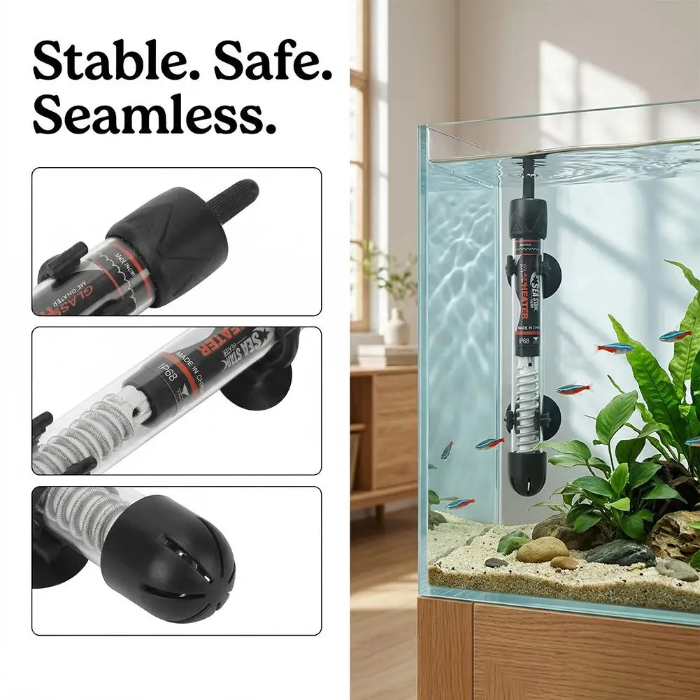Pemanas Akuarium yang Dapat Di - Fish Tank Heater ulasan dan harga