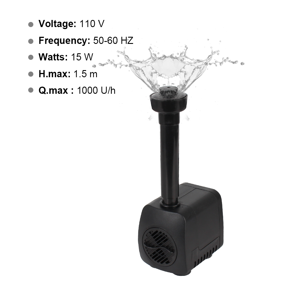Air mancur akuarium taman, col - Aquarium Light ulasan dan harga