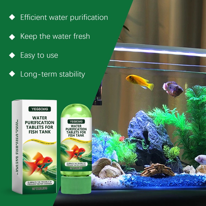 Tablet Pemurni Air Akuarium Ef - Aquarium Fish Keeping ulasan dan harga
