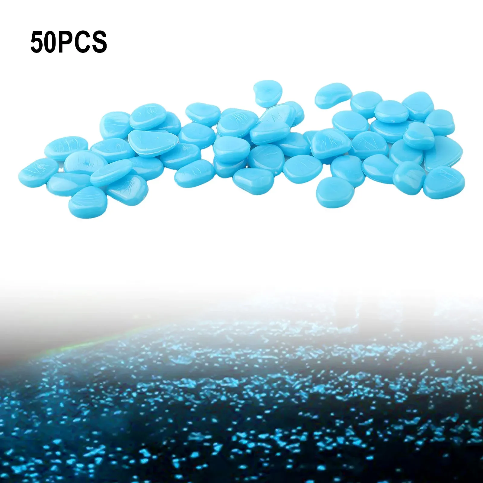 50 buah/set Batu bercahaya dal - Fish Aquarium Home ulasan dan harga