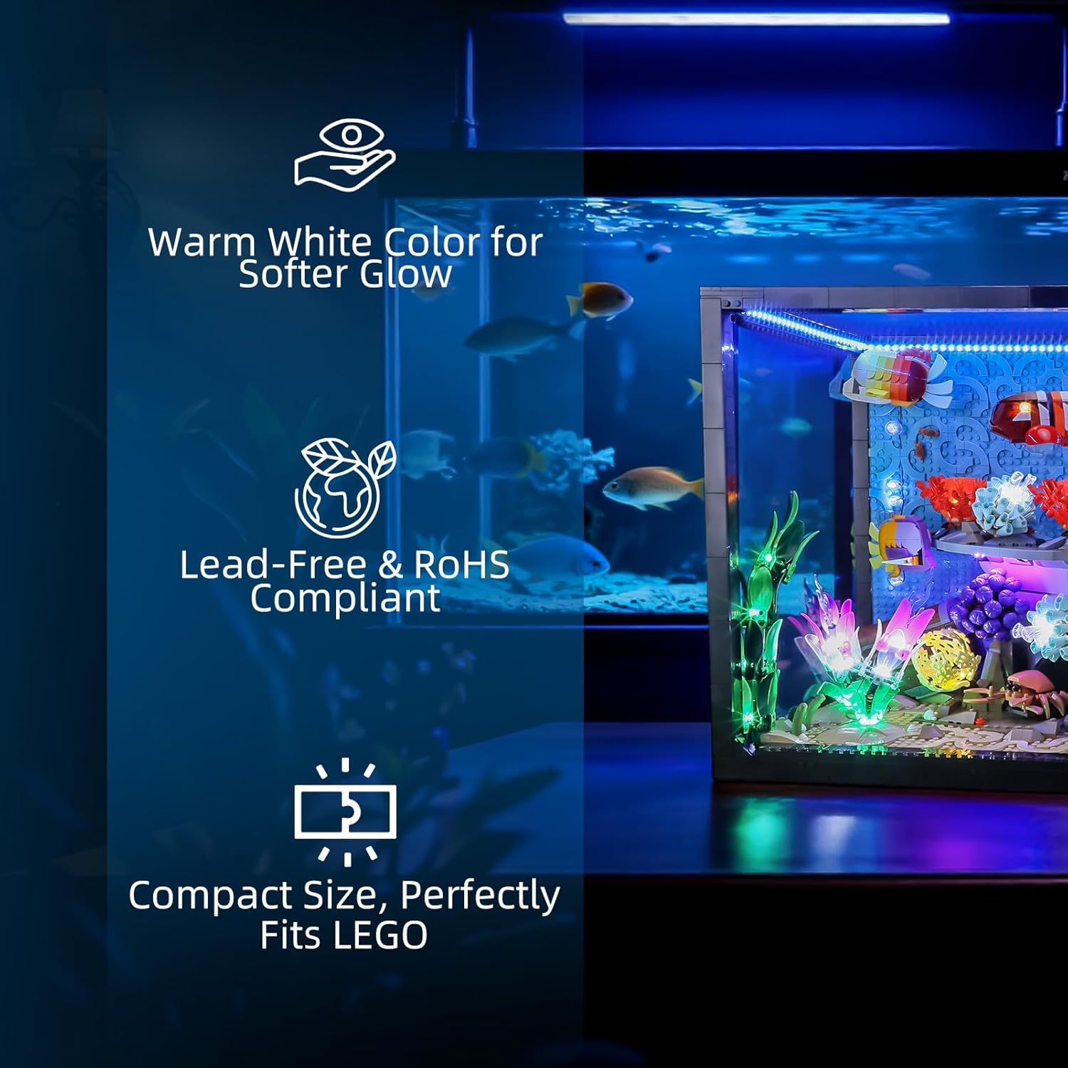 Lampu LED Hprosper untuk Lampu - Aquarium Light ulasan dan harga