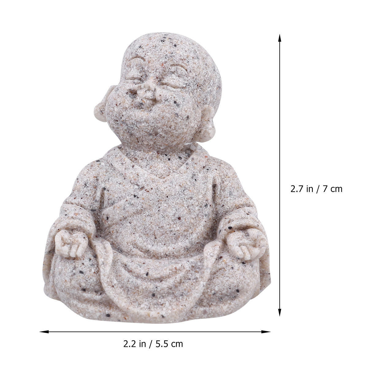 Patung Buddha Maitreya, Orname - Aquarium Fish Tank ulasan dan harga