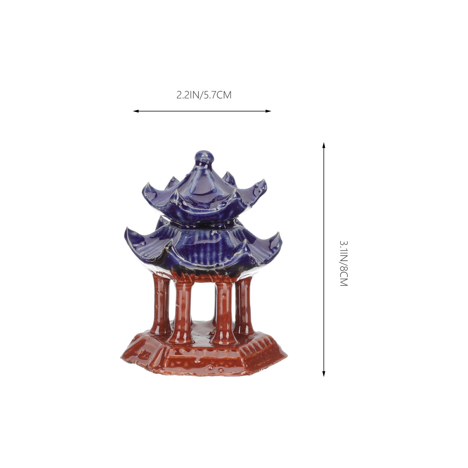 3 Buah Ornamen Akuarium Miniat - Aquarium Fish Tank ulasan dan harga