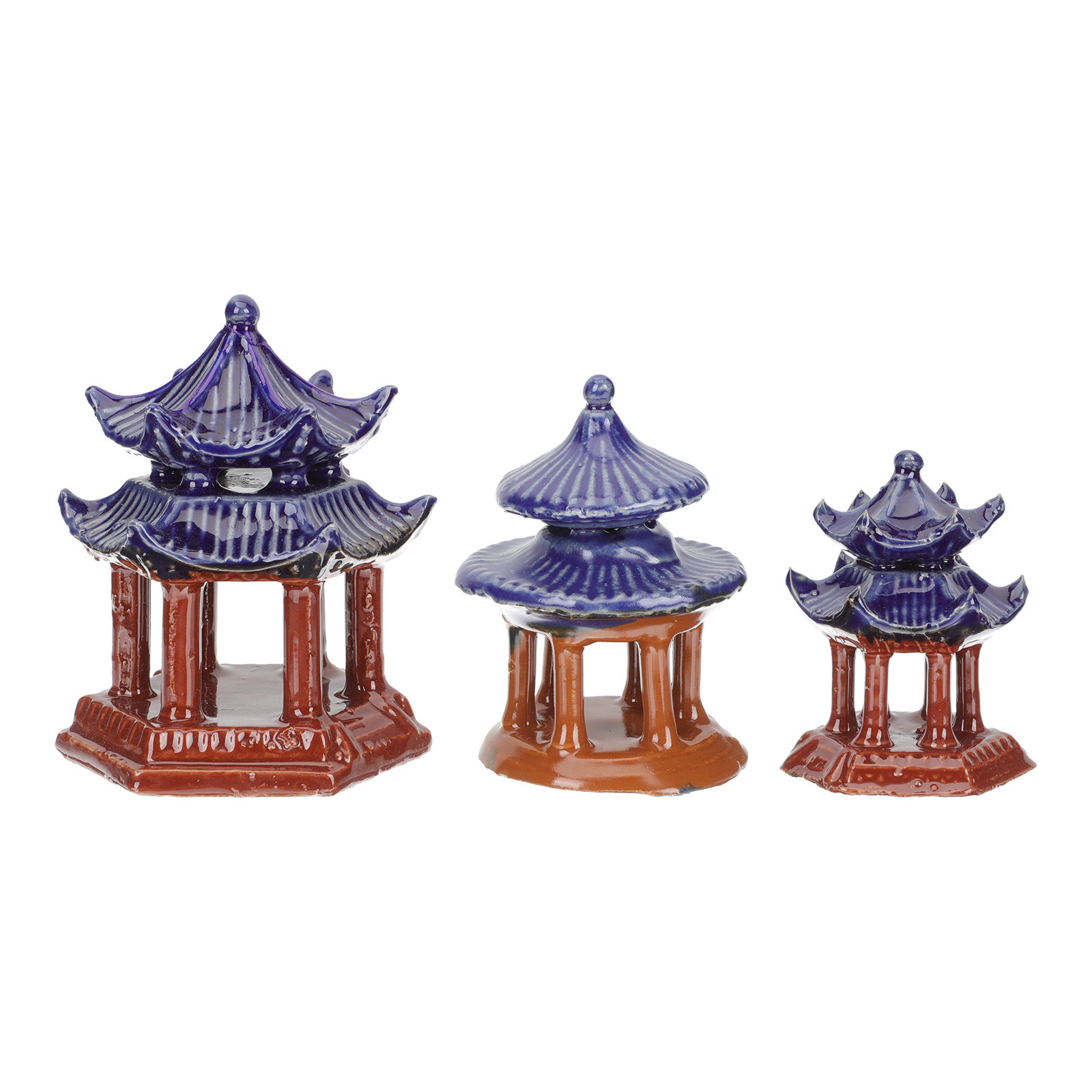 3 Buah Ornamen Akuarium Miniat - Aquarium Fish Tank ulasan dan harga