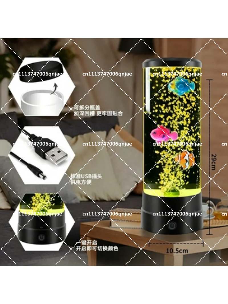Lampu Ikan Gelembung LED Elekt - Aquarium Light ulasan dan harga