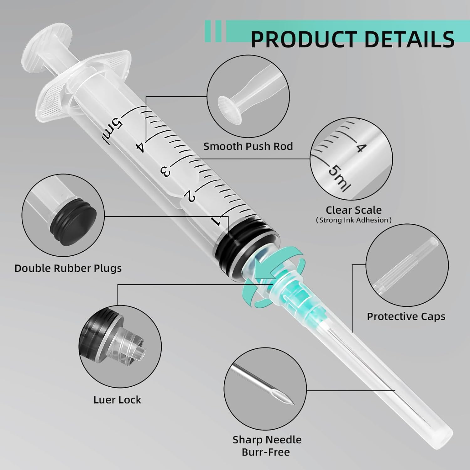 Suntik Luer Lock 5ml, Cocok un - Aquarium Plants ulasan dan harga