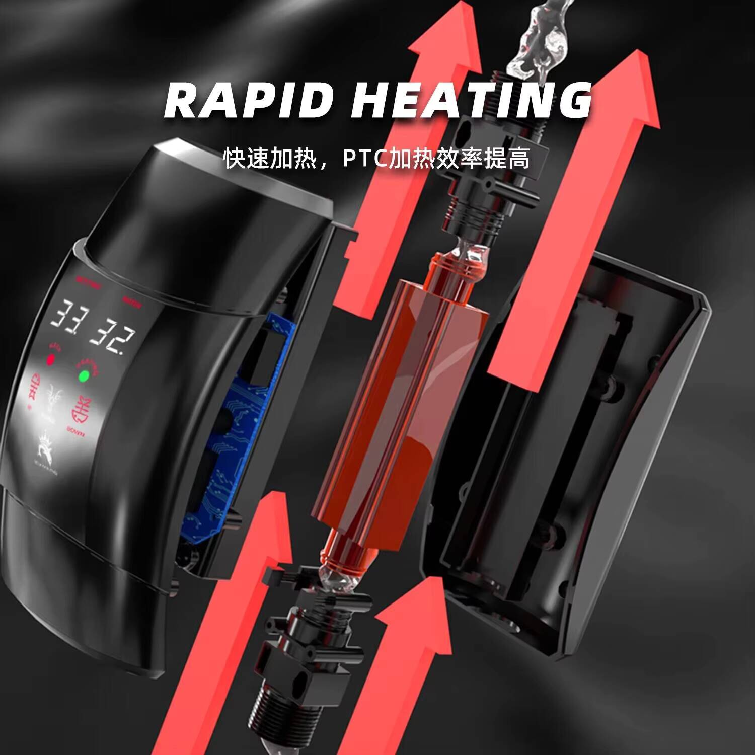 Termostat otomatis, tongkat pe - Fish Tank Heater ulasan dan harga