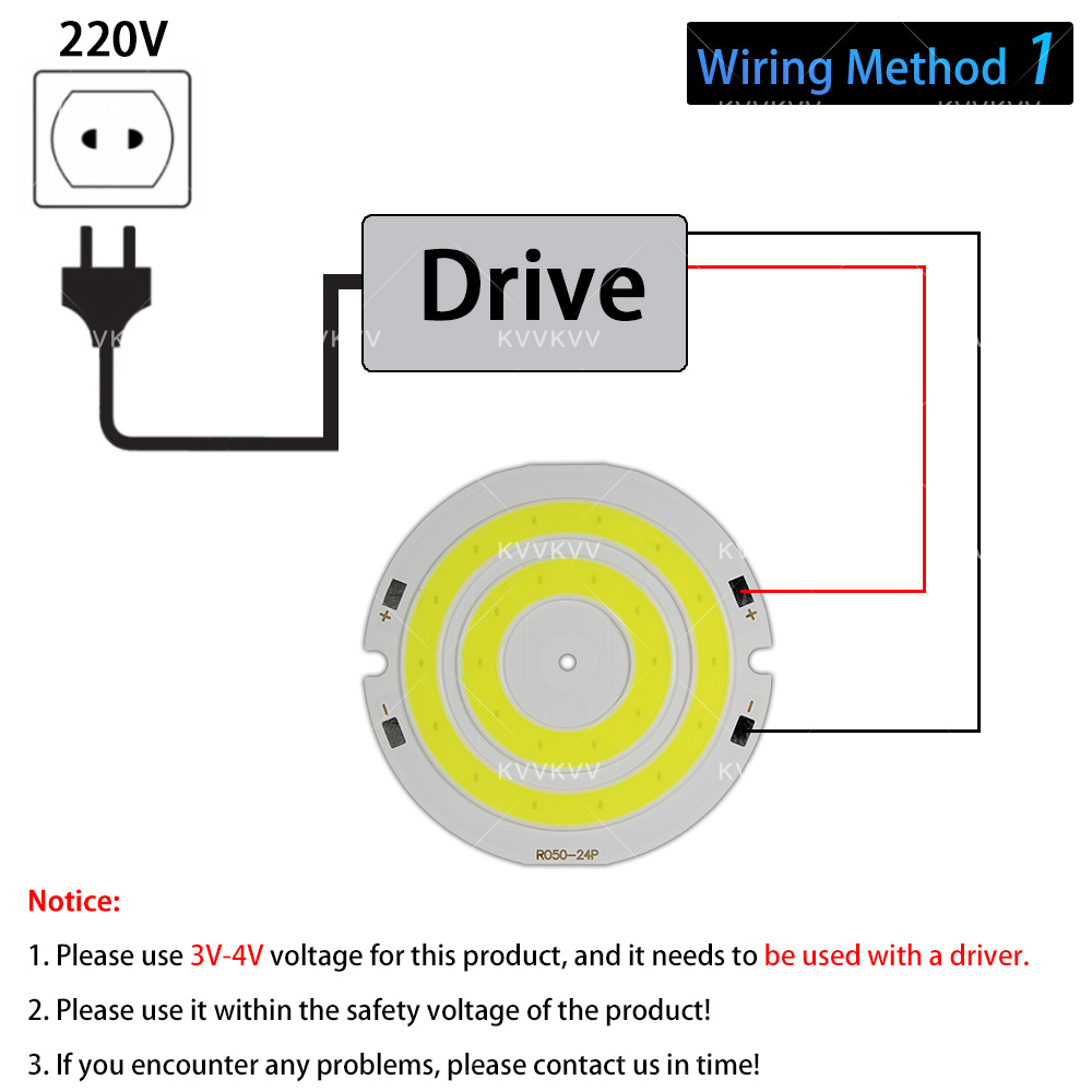 Bagian Lampu LED COB Bulat 3V  - Aquarium Light ulasan dan harga