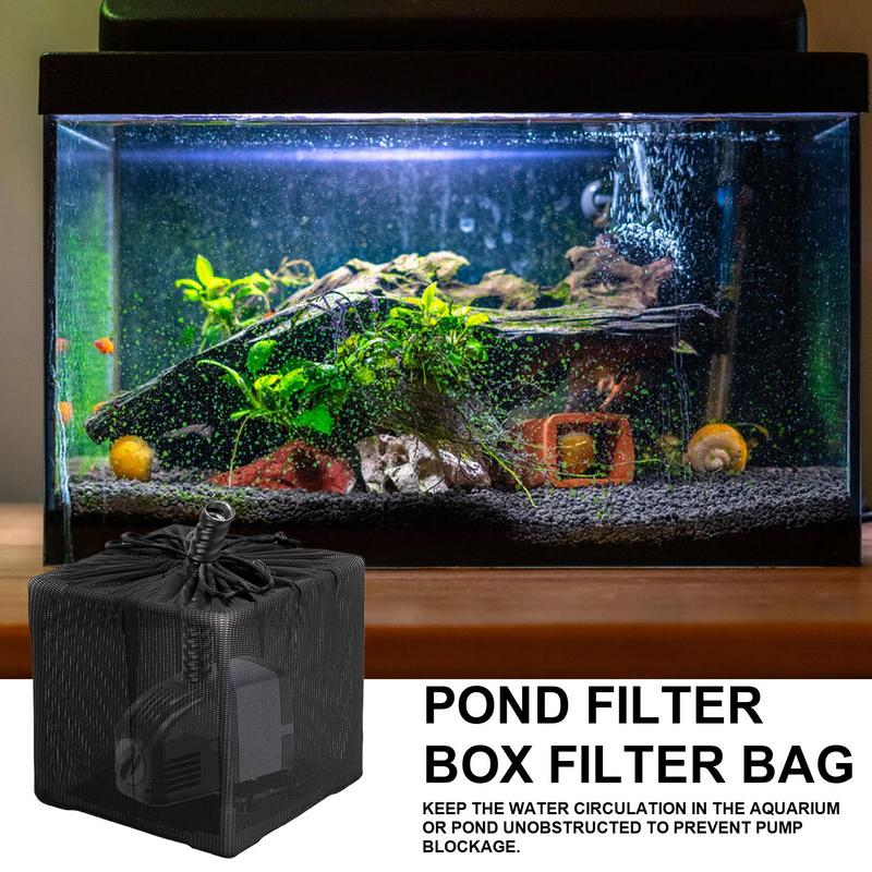 Tas Filter Pompa Kolam Tas Jar - Fish Tank Filter ulasan dan harga