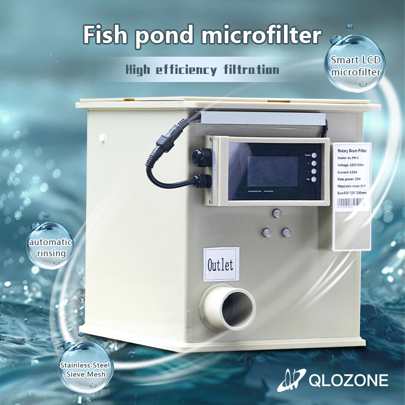Filter Drum Rotary Mini Desain - Fish Tank Filter ulasan dan harga