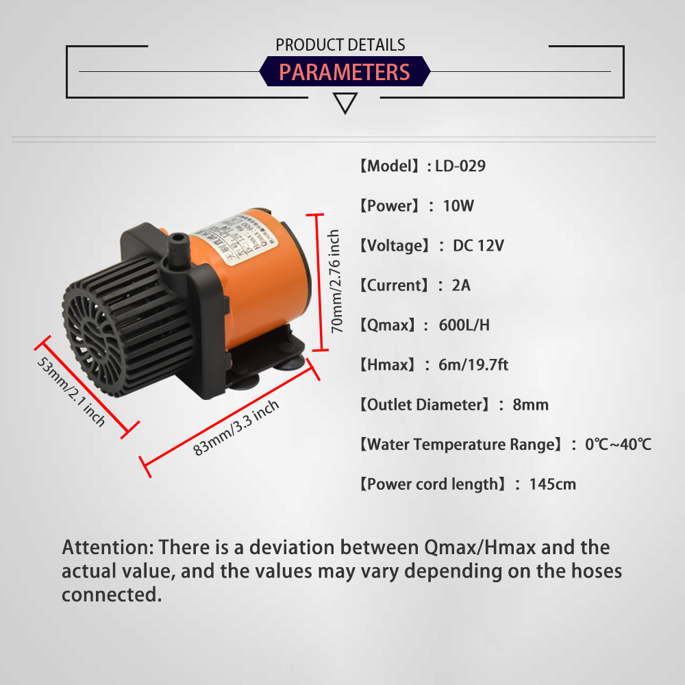 Pompa Submersible kecil tanpa  - Aquarium Pump ulasan dan harga
