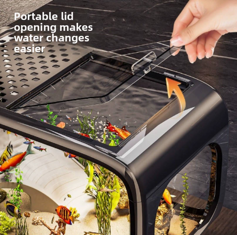 Akuarium Ikan Ekologis Transpa - Fish Aquarium Home ulasan dan harga
